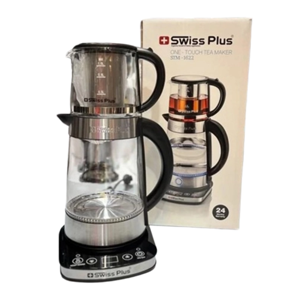 تصویر  چای ساز روهمی سوئیس پلاس مدل STM-1622