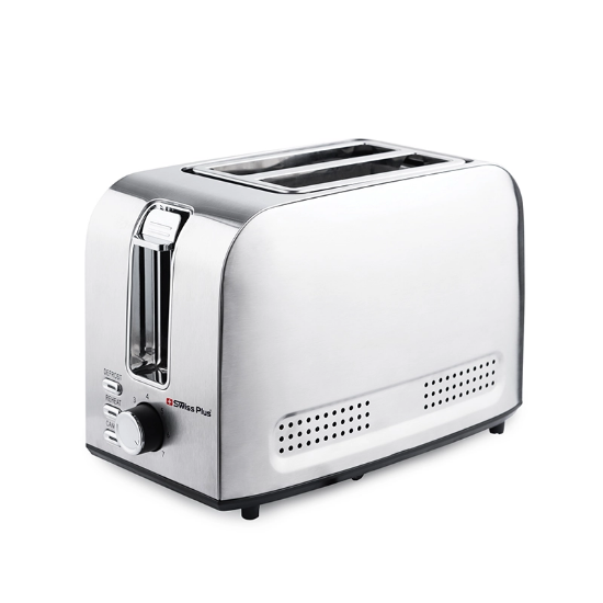 تصویر  توستر 2 اسلایس سوئیس پلاس مدل ST-4018S