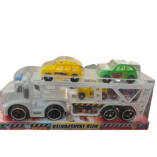 تصویر  اسباب بازی ماشین حمل خودرو