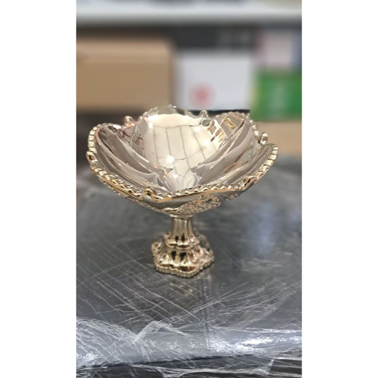 تصویر  پیاله جفتی آجیل خوری