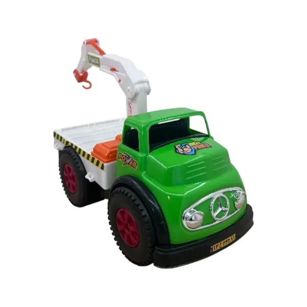 تصویر  کامیون جرثقیل عمو قدرت وکیوم