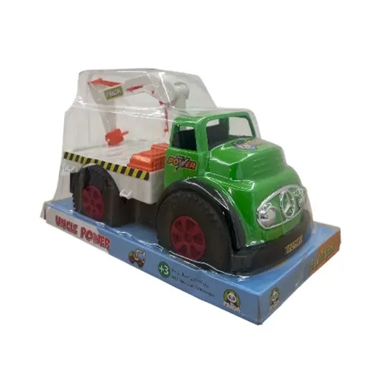 تصویر  کامیون جرثقیل عمو قدرت وکیوم